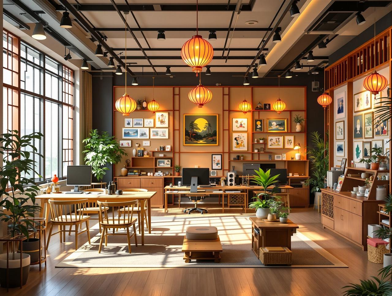 爱短剧网站工作室 爱短剧网站品牌故事 - 动画工作室温馨场景